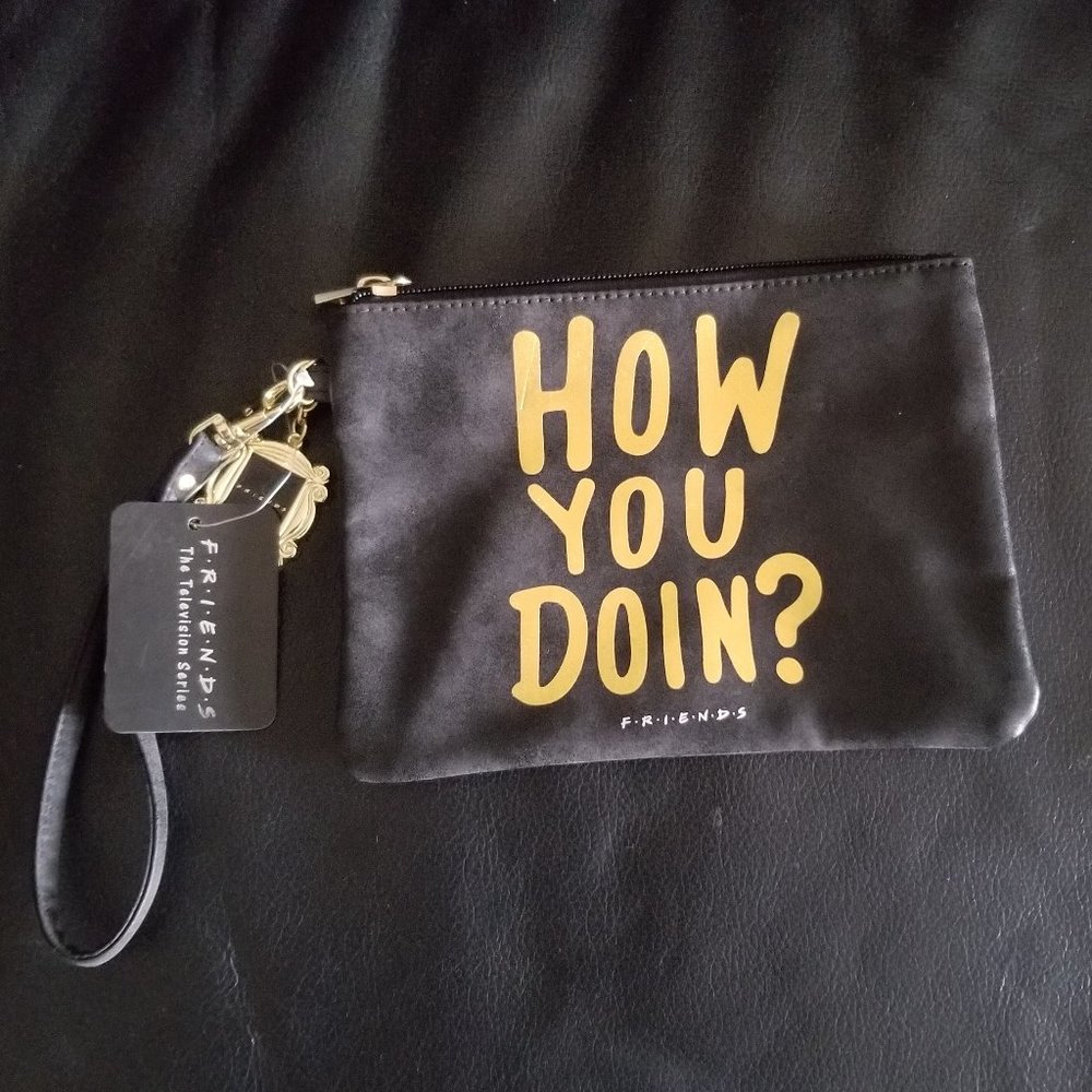 Friends How You Doin? Wristlet
